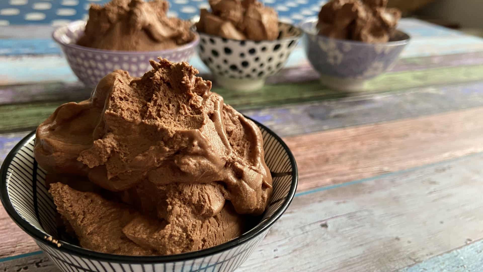 Rezept vegane Mousse au Chocolat mit Aquafaba Bohnenwasser schnell und