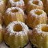 Mini Grieß-Limette-Gugelhupf