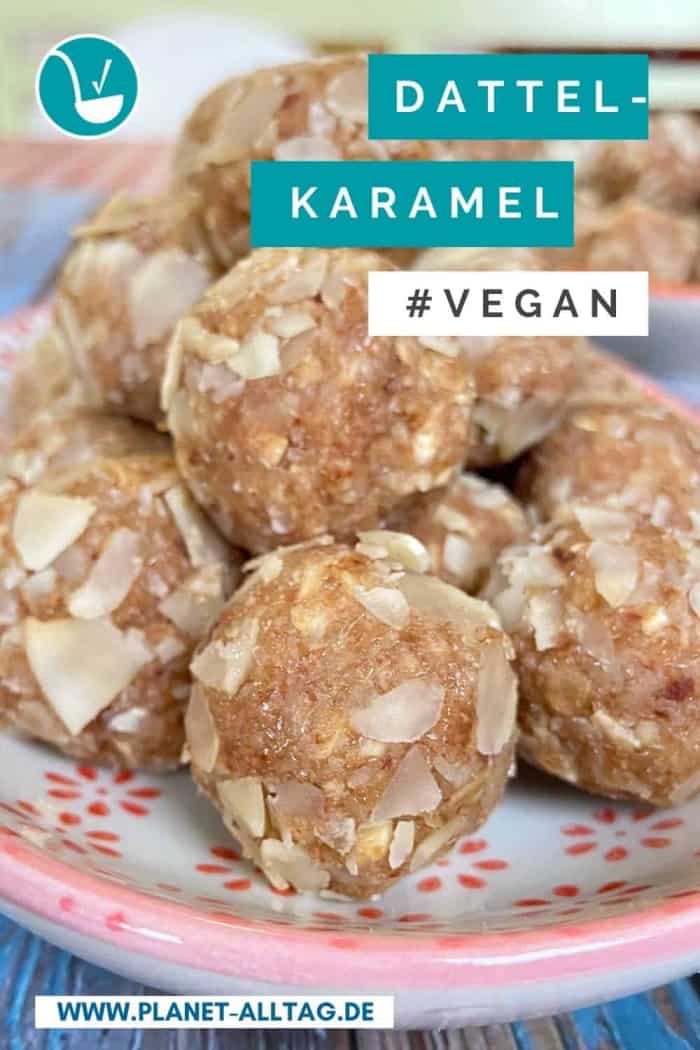 Dattel-Karamell-Mandel-Kugeln
