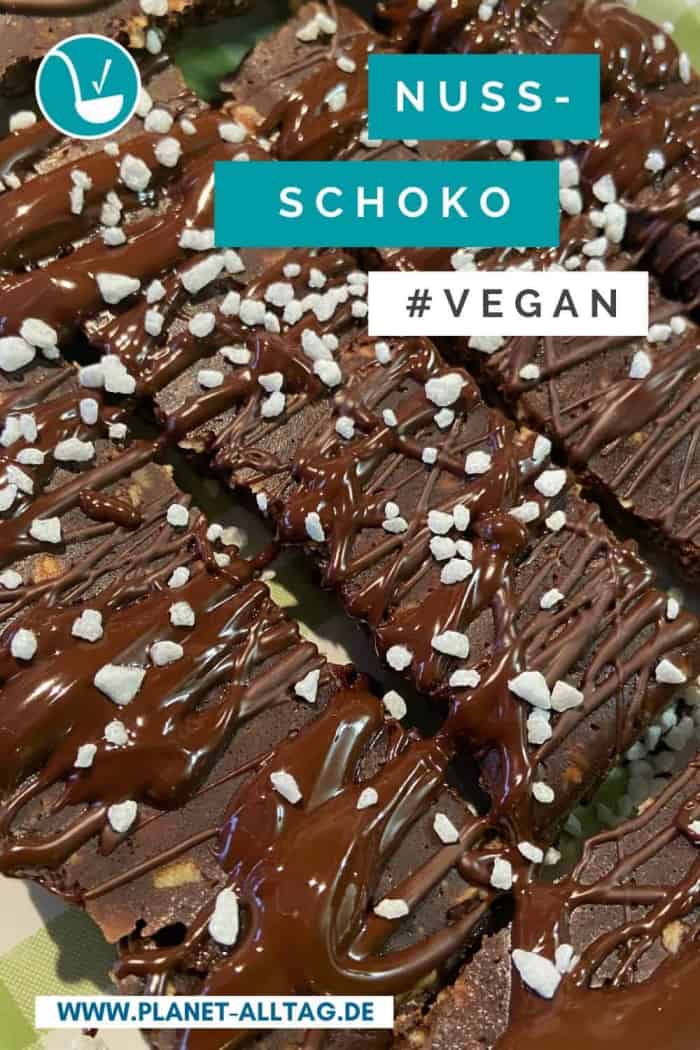 Erdnuss-Schoko-Riegel