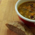 Indisches Kürbis-Dal mit Kokos und Linsen