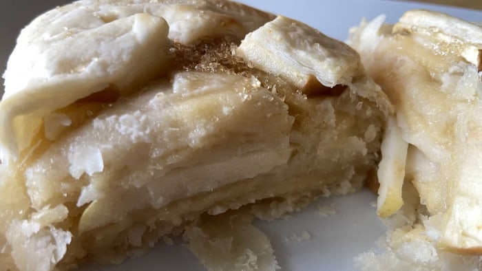 Marzipan Apfelstrudel