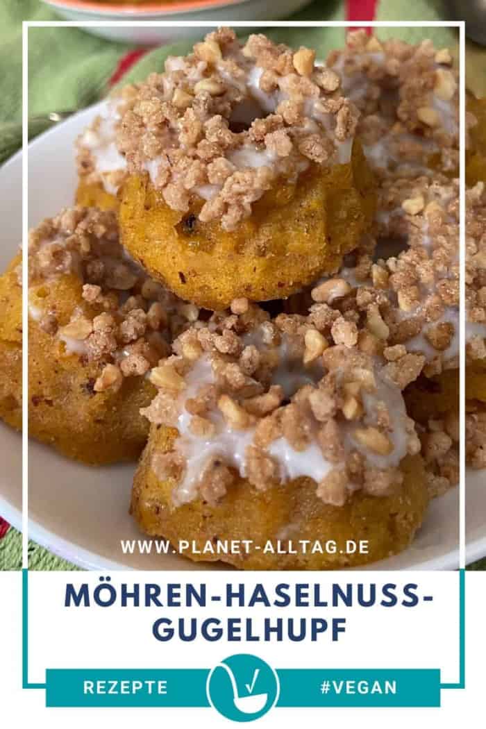 Möhren-Haselnuss-Gugelhupf