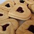 Knusperplätzchen mit Marmeladenfüllung
