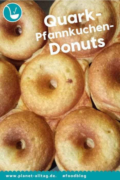 Mini Donut Quarkpfannkuchen