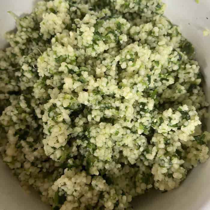 Rezept Taboulé Tricolore - Bulgursalat mit Gemüse nach Wahl