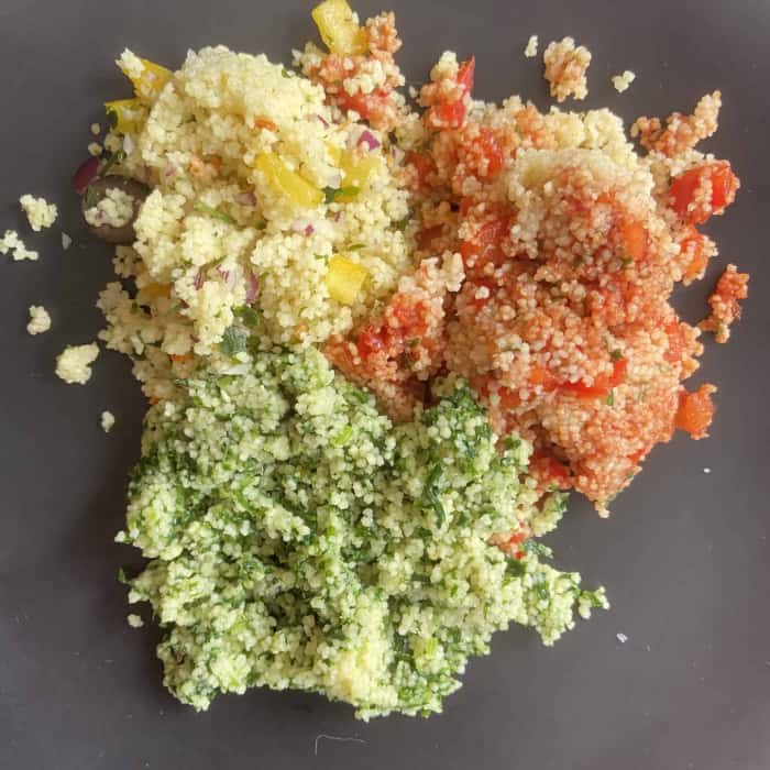 Rezept Taboulé Tricolore - Bulgursalat mit Gemüse nach Wahl