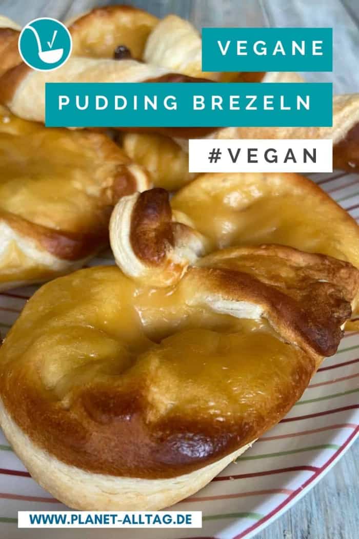 Vegane Pudding Brezeln