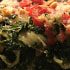 Spinatige Spinat-Lasagne mit Spinatpasta
