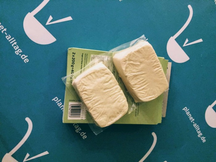 Doppelpack schnittfester Bio-Tofu Naturgut vom Penny, 300g für ca 2 Euro