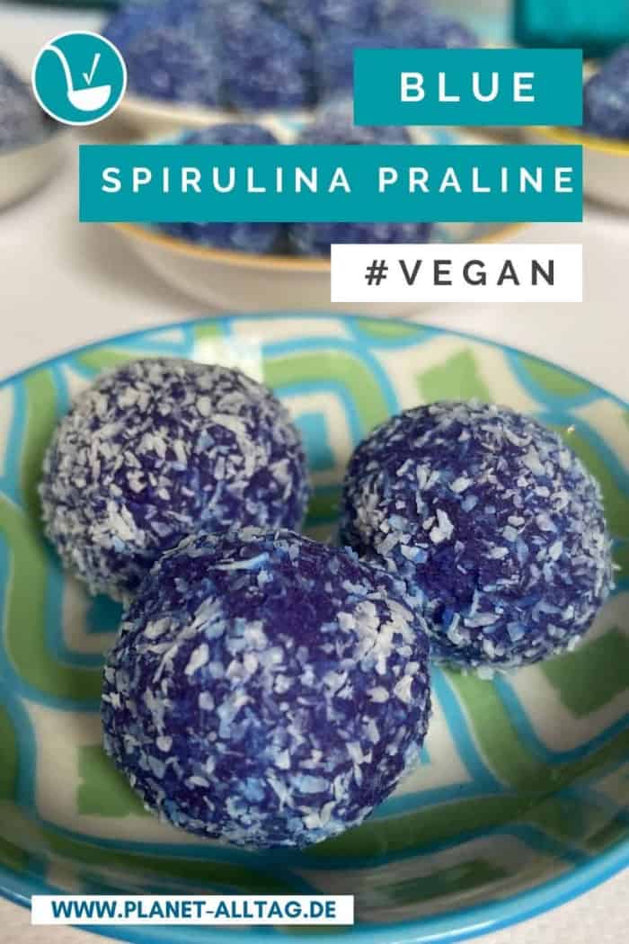 Blue Spirulina Kugeln