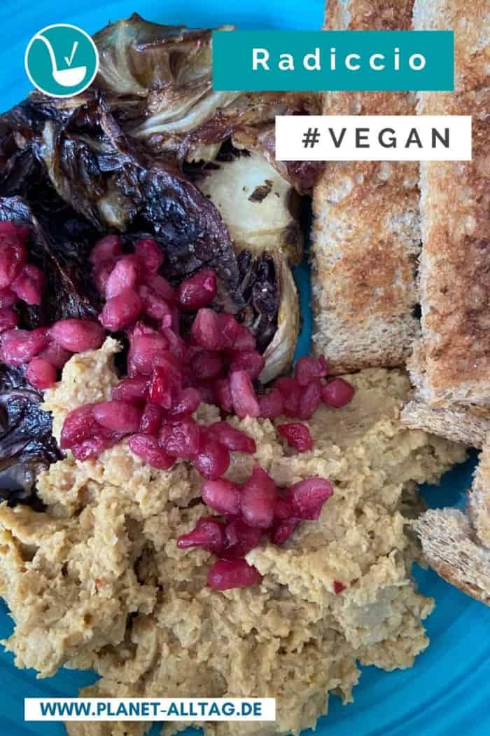 Rezept gebackener Radiccio