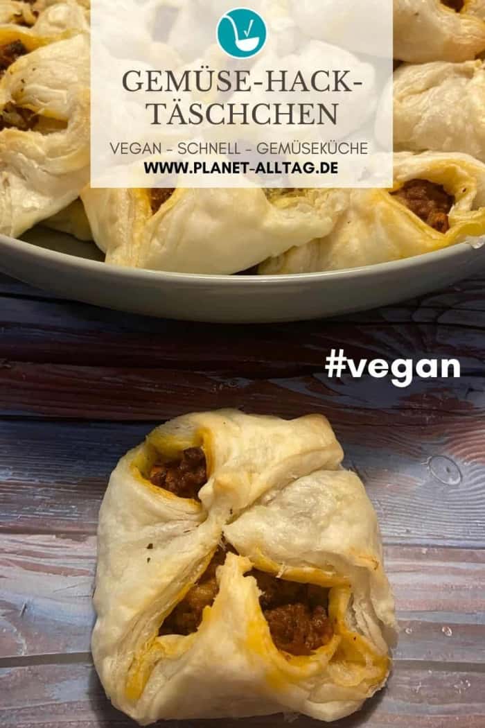 Party-Rezept: Gemüse-Hack-Täschchen