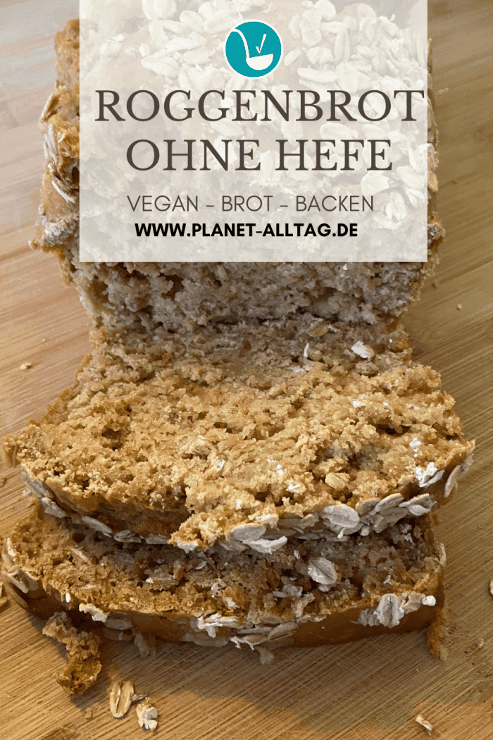 Roggenbrot ohne Hefe